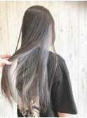 【JLB ・yuko】インナーカラーシルバーグレー