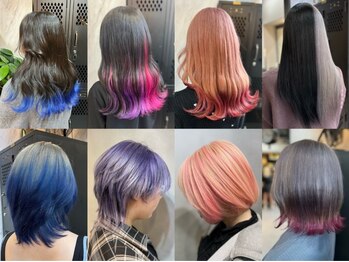 ヴァイス 渋谷店(VAICE)の写真/ケア×デザインカラーの妥協しないスタイルは【VAICE】にお任せ★ブリーチワークが得意で芸能人も御用達！
