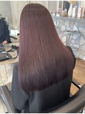 美髪トリートメント×チェリーブラウン