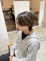 メルク(merc)&nbsp;ダークアッシュ/アッシュブラック/カルマパーマ/ベリーショート