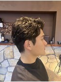 天然パーマカットスタイル
