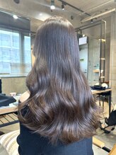 ラボヌールヘアーパルフェ 大宮西口店(La Bonheur hair parfait) 【韓国巻き】ヨシンモリ巻き×透明感カラー