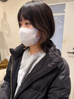 ココ なかもず店(COCO)&nbsp;レイヤーカット/ボブ/髪質改善/小顔/ココアベージュ