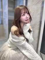 リリー(Lilley)&nbsp;マロンベージュ×姫カットレイヤー×韓国風巻き×髪質改善