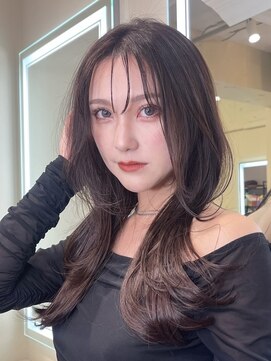 テン バイ アンブルリュクス 池袋(teN +by ambleluxe) くびれヘア/大人韓国レイヤー/ハッシュカット