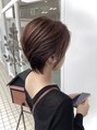 ヘアーアンドコークラシコ(Hair&Co. Clasico) べージュアッシュ系似合わせショートスタイル!
