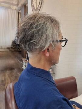 ネオヘアー 谷町九丁目店(Neo hair) メンズボブ×パーマ