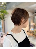 マッシュショート/レイヤーボブ/大人ショート/ウェーブヘア