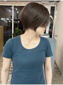 スタイリング楽ちんショート