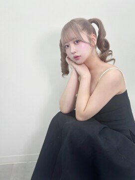 ステラ(Stella) 宣材サロモ推し活ヘア編。コロネバージョンツインテールVOL3.0