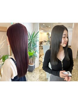 髪の内部から補修し、毛先まで潤う髪へ◎髪の芯から潤い艶感のある髪にー。［京橋/大阪］