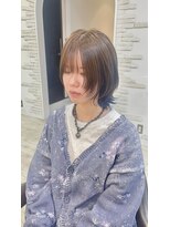 クレア(CREA)&nbsp;20代抜け感ウルフレイヤーインナーカラー