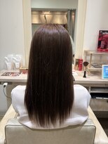 ブロッサム 東久留米店(Blossom)&nbsp;上品ロングレイヤー◎艶ブラウン×小顔効果