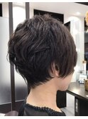 ショート/くせ毛/くせ毛風ショート/ベリーショート