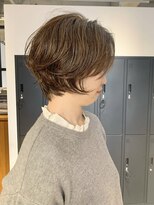 キャンバス 川崎(canvas.)&nbsp;ショートボブ×ニュアンスパーマ×透明感カラー/横山大樹