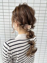 ジンジャー(GINGER)&nbsp;ふんわり編み下ろしアレンジ♪