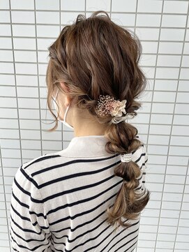 ジンジャー(GINGER) ふんわり編み下ろしアレンジ♪