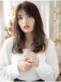 外国人風シースルーバング抜け感ドライパーマc8川口20代30代40代