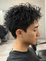 エルマーク メンズパーマ 吉祥寺(L-MARK)&nbsp;スパイキーショート/アップバング/フェード/mem's/眉毛