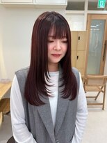 ハニー 町田(HONEY)&nbsp;ブリーチなし/ダブルカラー/暖色カラー/れレイヤーカット