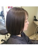 毛先ニュアンスボブ