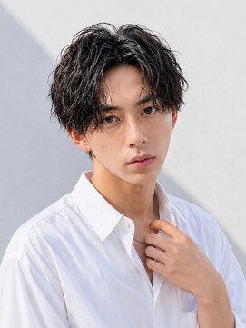 クオリス 赤塚店(QUALIS) センターパート×ニュアンスパーマ