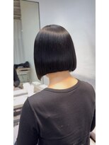 ザ シェノン ウメダ(THE CHAINON UMEDA)&nbsp;ダークパープル/ナチュラルショート/夏のヘアアレンジ/大阪梅田