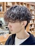 パーソナルデザインメンズカット+メンズパーマ