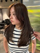 シオン(shion)&nbsp;セミロングレイヤーブリーチなし韓国_ba596961