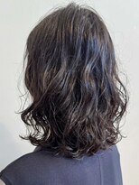 トップヘアー ガーデンヴィラ 安城(Garden Villa)&nbsp;安城ミディアムウェーブパーマ大人ミディアムグレージュ40代50代
