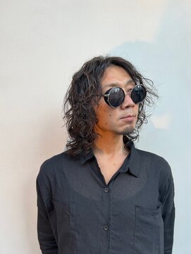 アルジャーノン(algernon) メンズミディアムパーマ
