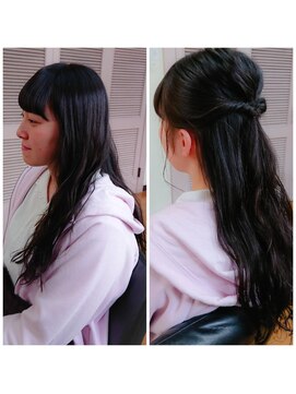 ビューティーサロンみさき くせ毛風ガーリーパーマ