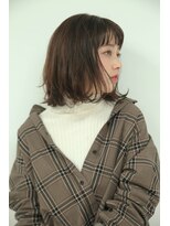 モードケイズ 西宮(MODE K's)&nbsp;大人かわいい/小顔/斜めバング/アシンメトリー/伸ばしかけ