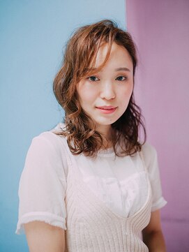 エクファ ヘア リゾート 大津 瀬田店(ex-fa hair resort) 【瀬田◆エクファヘアリゾート】ゆるふわ愛されセミディ