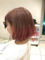 モードケイズ 西宮(MODE K's) ピンクグラデーション/大人かわいい/小顔/斜めバング