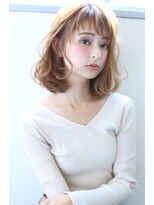 ブラン 天王寺(Blanc)&nbsp;【Blanc 天王寺】ベージュカラー/リラックスウェーブ/ボブ