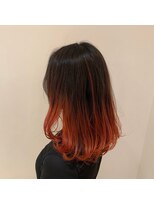 ネオヘアー 曳舟店(NEO Hair)&nbsp;ハイトーン×レッド（曳舟）