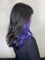 オースト ヘアー ステラ 新宿店(Aust hair Stella) 【kizashi】インナーカラー☆ラベンダーバイオレット