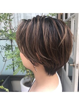 ウェイアイアム(way I am) ハンサムショート×グラデーション