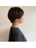 すっきり丸みショート