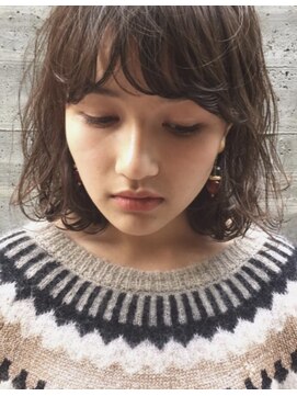 アピッシュ ギンザ(apish ginza) tomoヘア*似合わせミディアムボブ