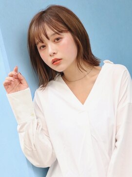 エムスラッシュ みなとみらい馬車道店(M SLASH) M.SLASH馬車道/暖色系カラー/透け感/外ハネ/小顔/ボブルフz1