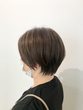 アドラーブル 松崎店(adorable) 20代30代40代艶感暗髪透明感カラー×シークレットハイライト