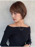 大人かわいい小顔ショートボブショートヘア20代30代40代表参道