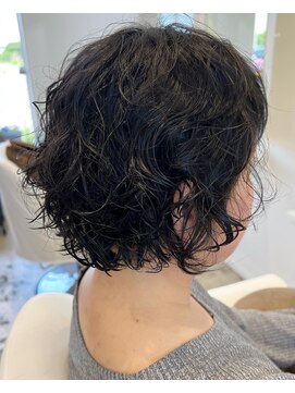 ヘアーデェカラー(hair de KOLOR) ボブパーマ