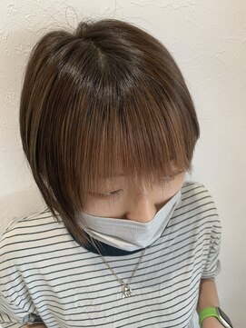 リー 甲子園(Lee) グラデーションボブ×顔まわりインナー☆