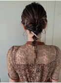 * arrange hair * ロブヘアの編み下ろし