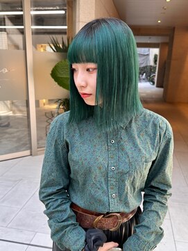 ティント 梅田(Tint) 【KENT】グリーンルーツブラック《大阪梅田駅》