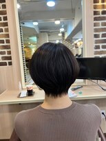 ロク 白楽(rocu)&nbsp;前髪/マチルダボブ/ピンクベージュインナー/グレージュ[白楽駅]