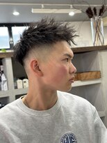 ダンク(DANK)&nbsp;スキンフェード。ツイストスパイラル。ツイスパ